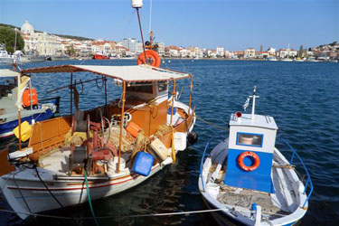 Mytilini, die Hauptstadt von Lesvos