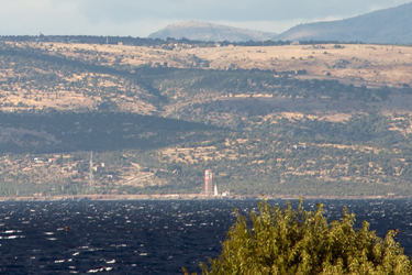 Der Lechtturm von Hiyarlik Koyu und der neue Turm